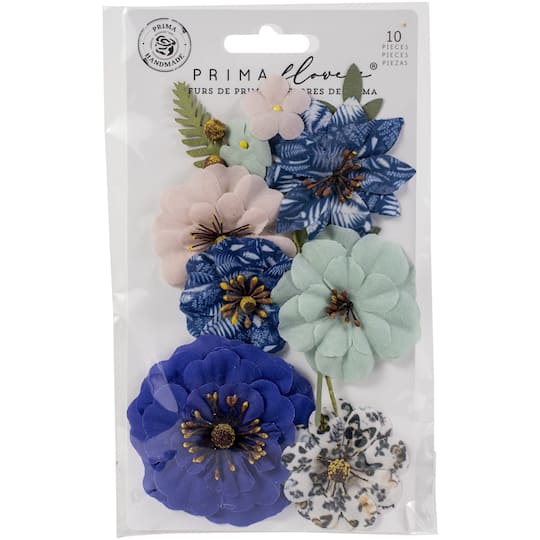 Prima&#xAE; Nature Lover Collection Natural Beauty Mulberry Paper Flowers